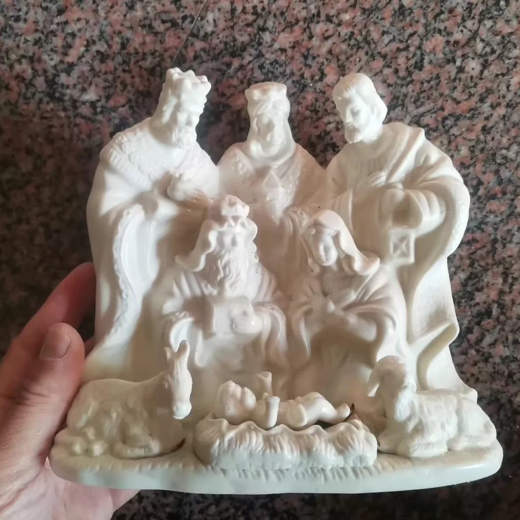 Resin Three Kings Arrival Sculpture Home Decoration Gift