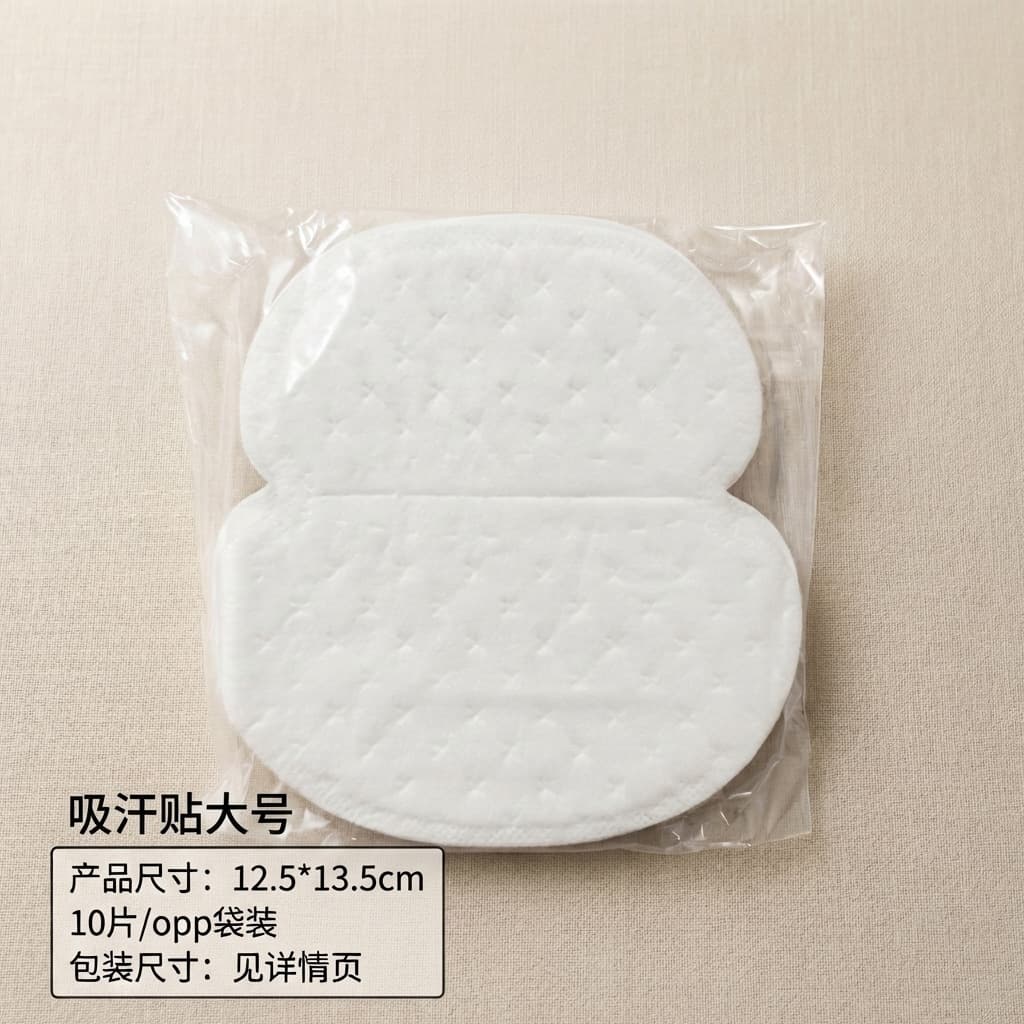 TikTok underarm sweat-absorbing pads, high-polymer underarm antiperspirant pads, sweat-proof and anti-perspirant pads, ultra-thin invisible women's summer sweat-absorbing pads