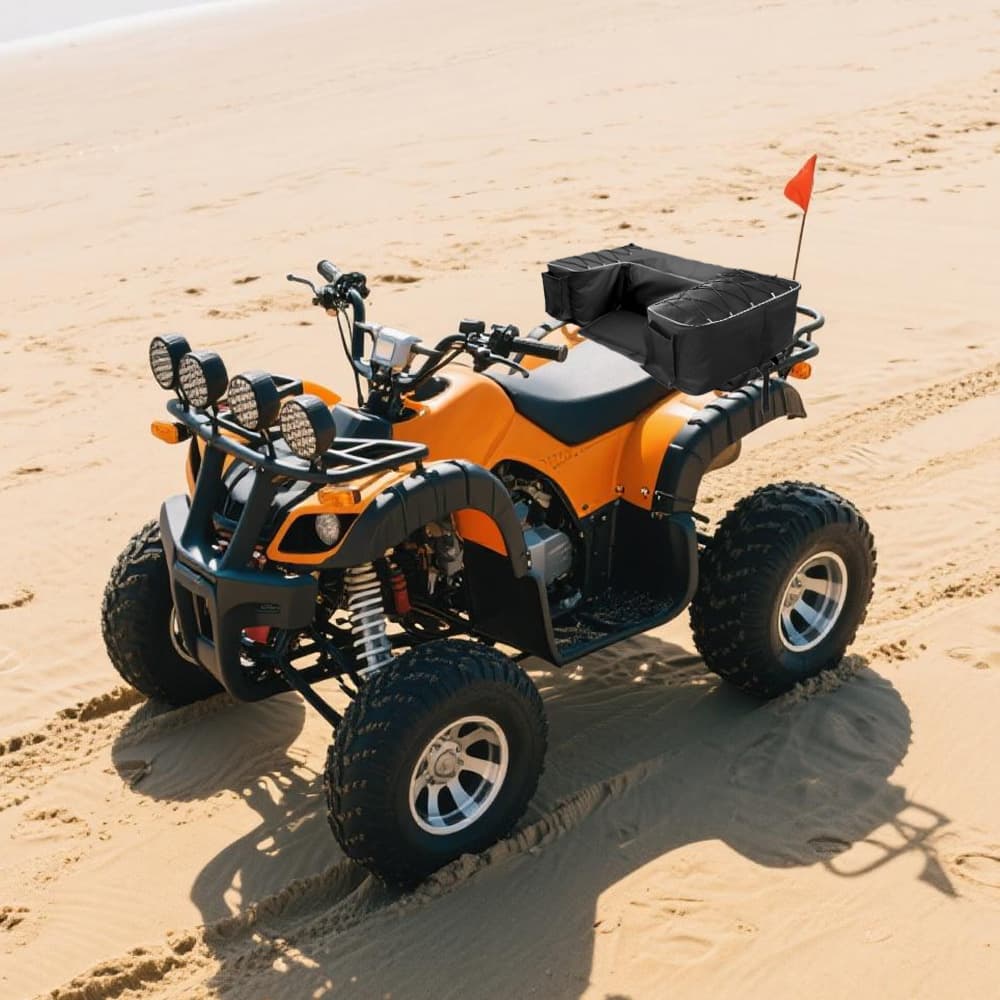 Beach Motorcycle Seat Bag Off-Road Motorcycle Saddle Rear Storage Bag Mountain ATV Motorcycle Seat Tail Bag