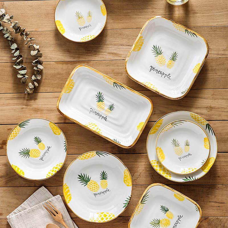 Rice Bowl Home Use Ceramic Bowl 5-Inch Small Soup Bowl Single Porcelain Bowl Chinese Rice Bowl Eating Bowl Dish Set Hotel Commercial