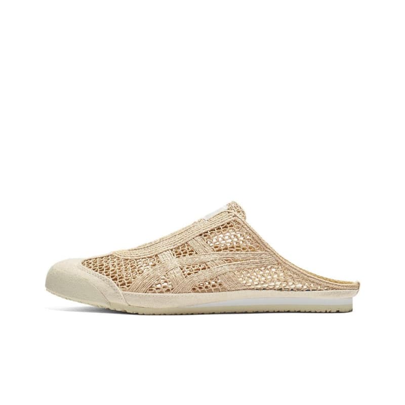 Putian Summer Tiger Onitsuka Unisex Tiger Woven Half-Slipper Couple Casual Versatile Jute Slippers Flat Shoes