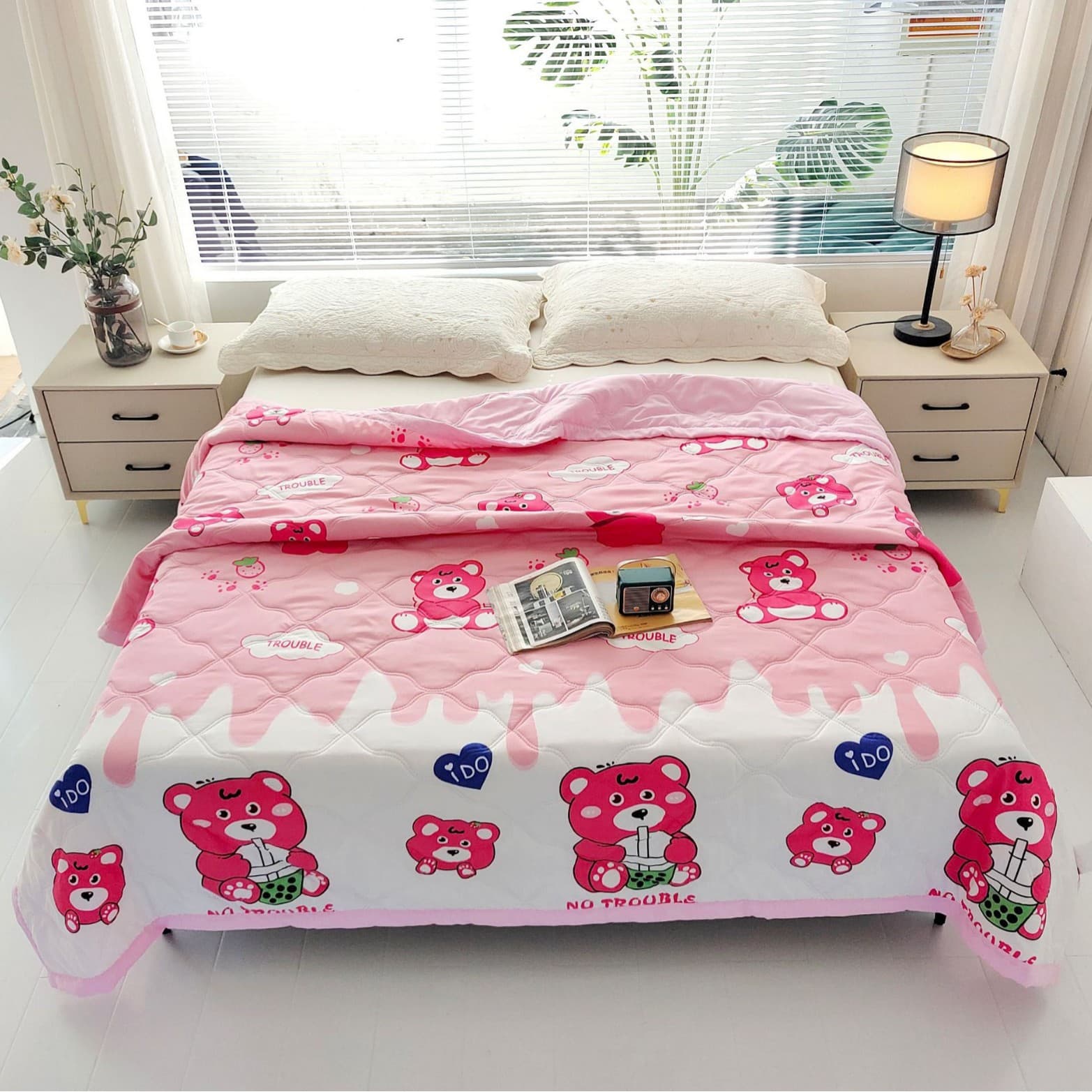 Hot Sale Gift Quilt Summer Air Conditioning Quilt Thin Quilt Opening Gift Quilt Event Gift Summer Quilt Custom Logo Available