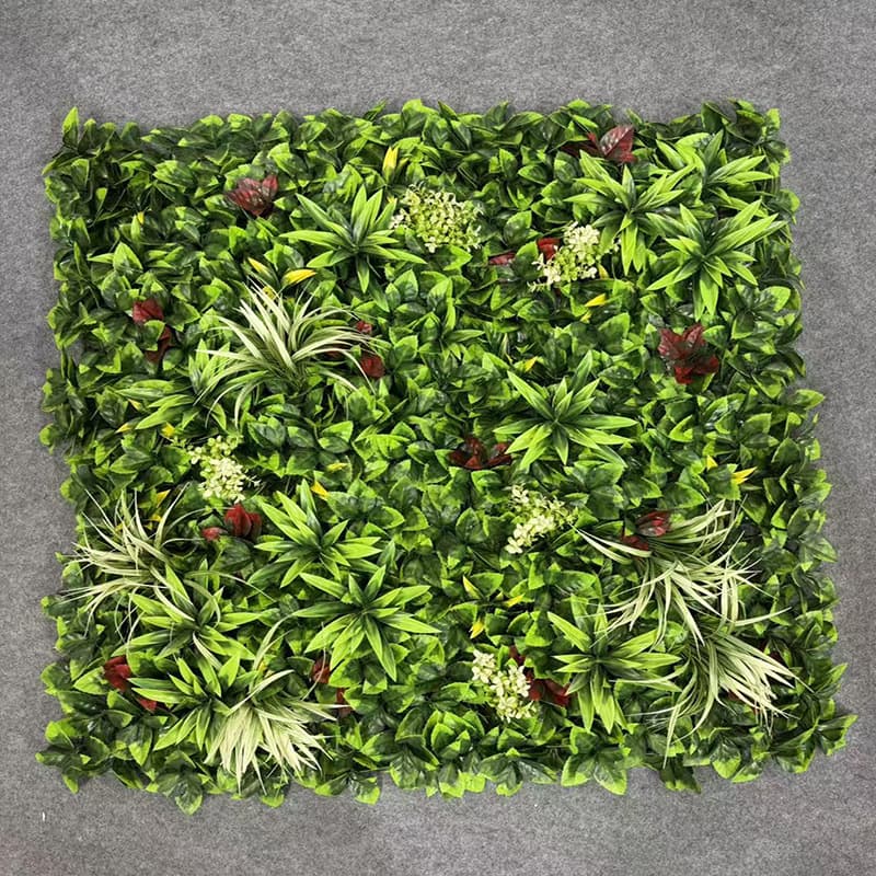 Cross-border Stock Simulation Plant Wall Landscaping Decoration Artificial Lawn Flower Wall Simulation Pine Branch Asparagus Grass High Simulation Green