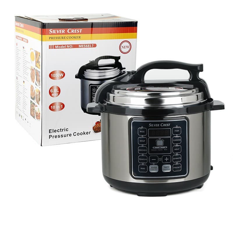 Cross-border 6L Multi-functional Smart Home Large Capacity Electric Pressure Cooker Rice Cooker Manufacturer