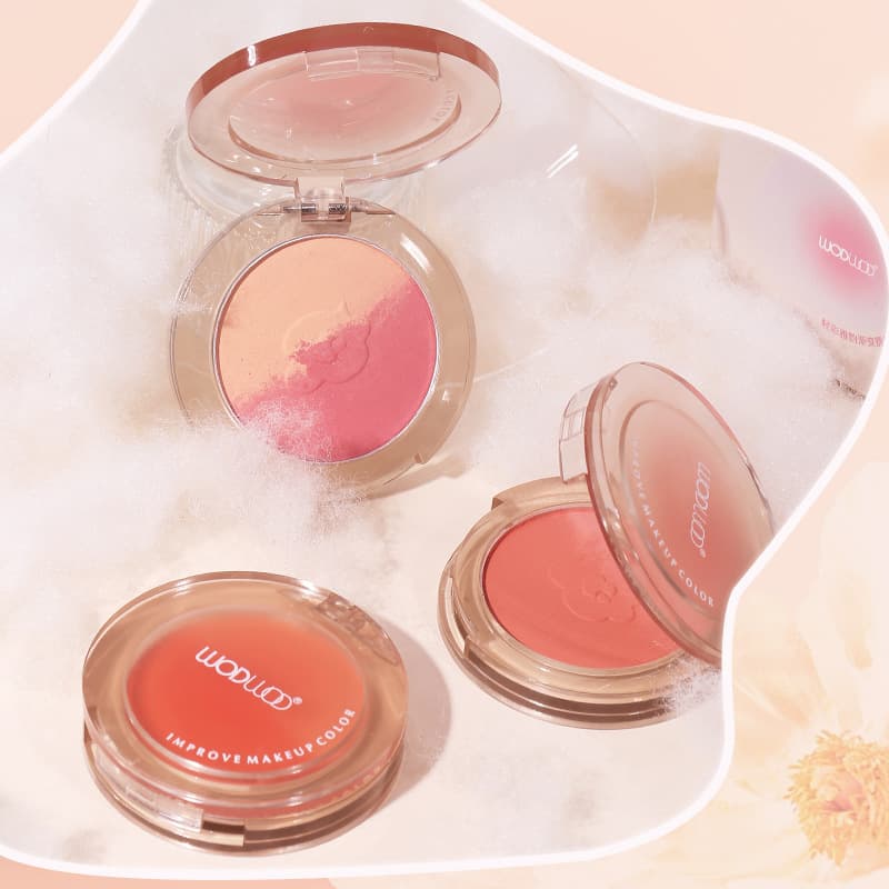 WODWOD Gradient Blush Natural Brightening Expanding Color Student Natural Highlighter Contour