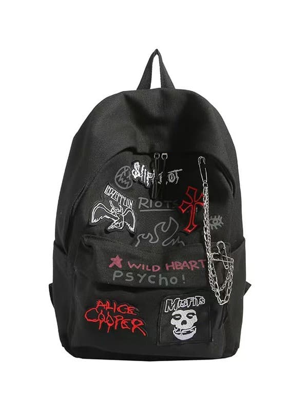 Large Capacity Backpack 2024 New, Casual Bag for Middle and High School Students, Ins Style