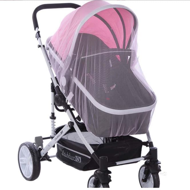 Baby Stroller Mosquito Net Full Cover Universal Stroller Insect-Proof Fine Mesh Sunshade