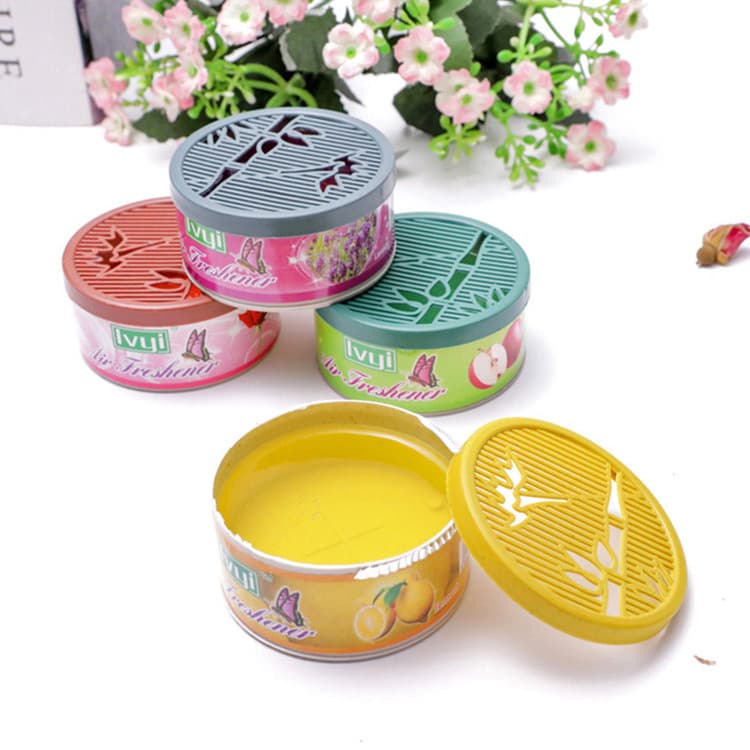Solid Balm with Multiple Fragrances and Colors, Multi-Functional Toilet Deodorizer, Fresh Scent Air Freshener