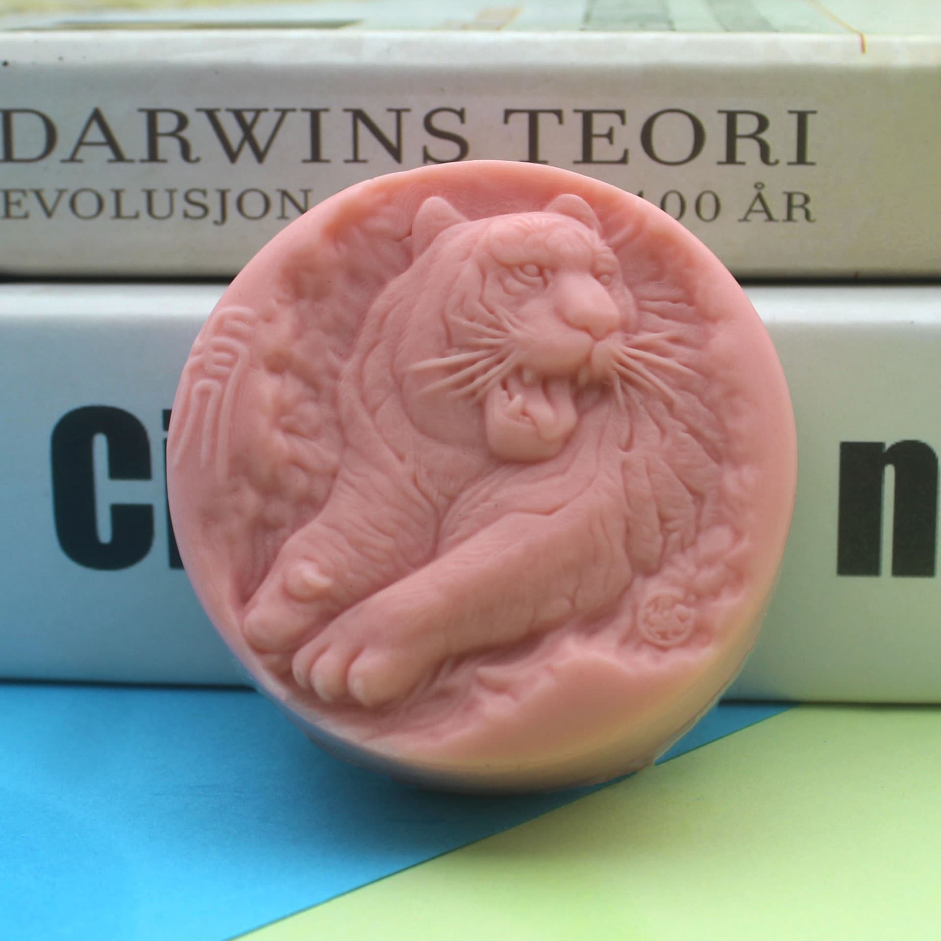 New Embossed Design Handmade Soap Mold Tiger Squirrel Aromatherapy Gypsum Candle Mold Mousse Cake Chocolate Mold