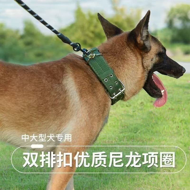 Large Dog Collar Neck Collar Medium Dog Golden Retriever German Shepherd Malinois Small Dog Neck Strap