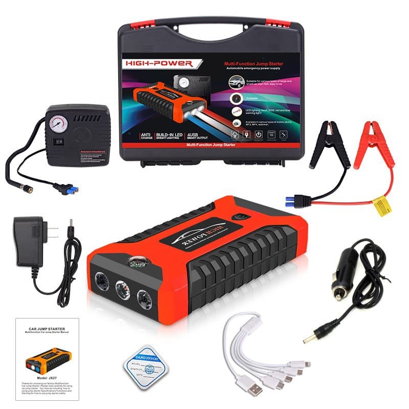 29B Cross-Border Car Emergency Jump Starter Charger Motorcycle Emergency Power Supply 12V Jump Start Booster