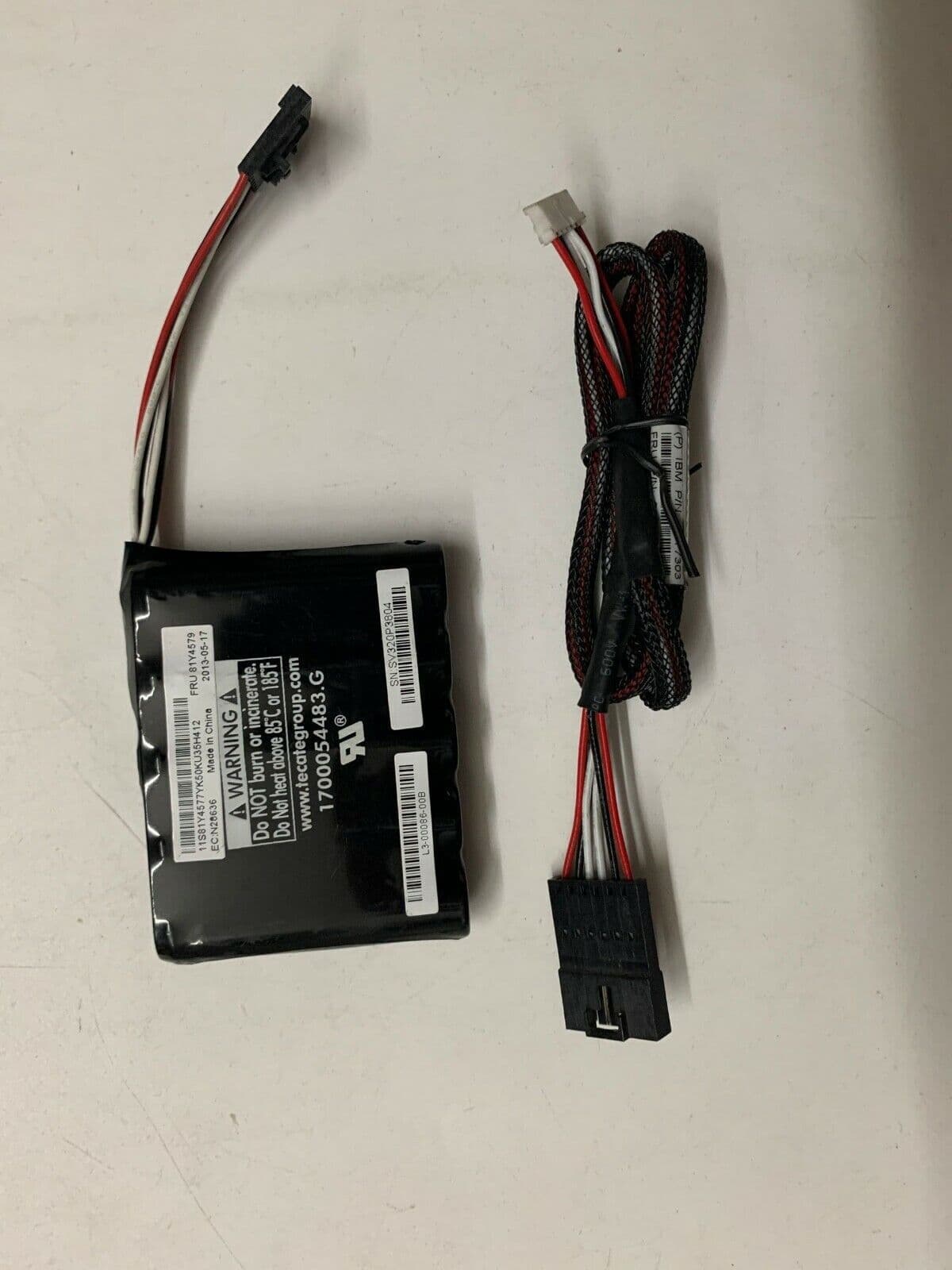 IBM M5110 RAID card battery 46C9029 81Y4579 81Y4577