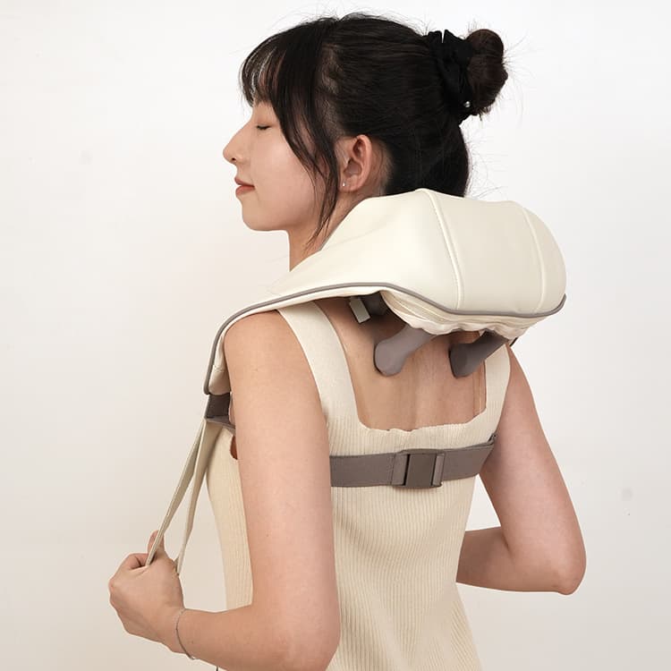 In Stock Cross-Border Trapezius Heat Compress Massager Shoulder and Neck Massage Cape Electric Kneading Multifunctional Back Massager