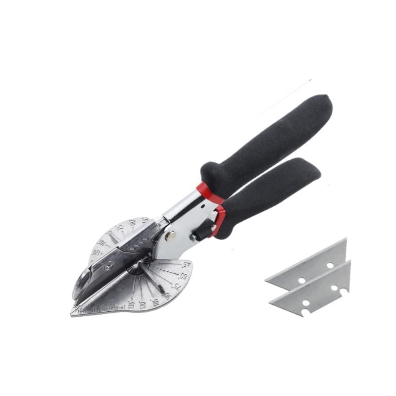 Xindun Electric Wire Duct Scissors 45 Degree Angle Cutter Multi-Function Buckle Strip Helper Woodworking Corner 90 Degree Folding Pliers