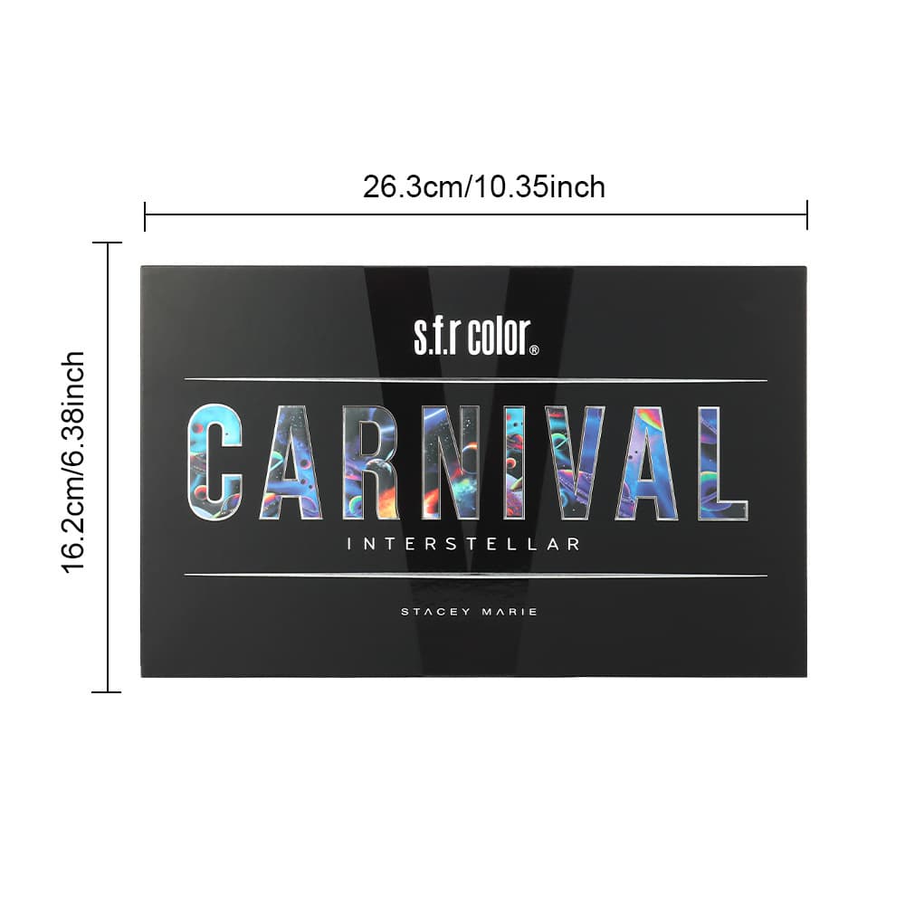S.F.R 45-Color Paper Eyeshadow Palette Matte Shimmer Waterproof Non-Smudge Makeup Artist