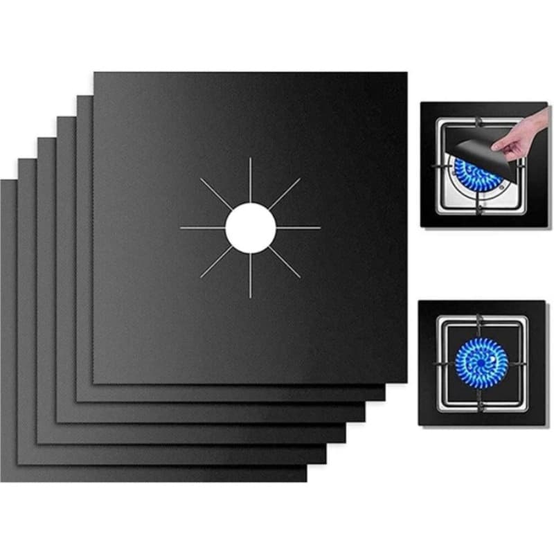 PTFE (Teflon) gas stove mat, fireproof and non-stick gas stove protector.
