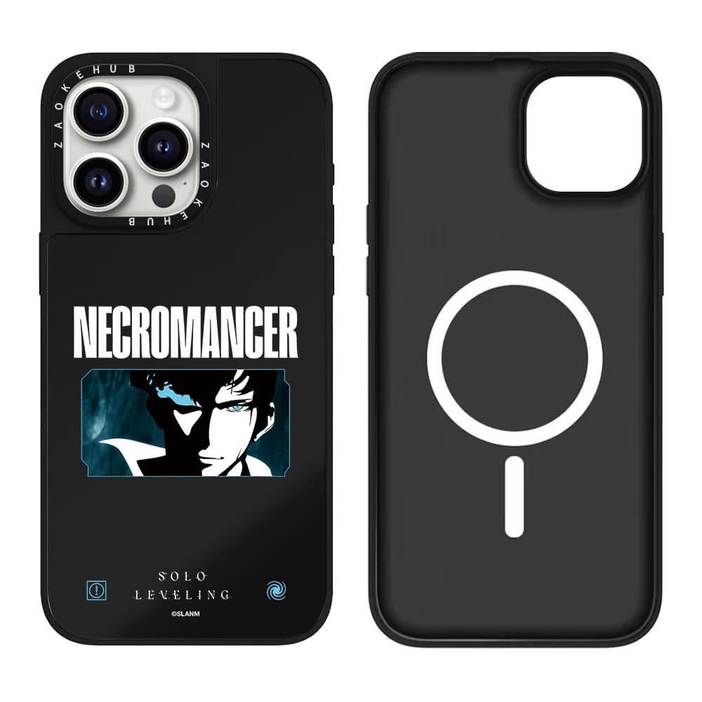 Solo Leveling ARISE Sung Jin-Woo Hunter Mirror Phone Case for iPhone 17 Pro Max & iPhone 16