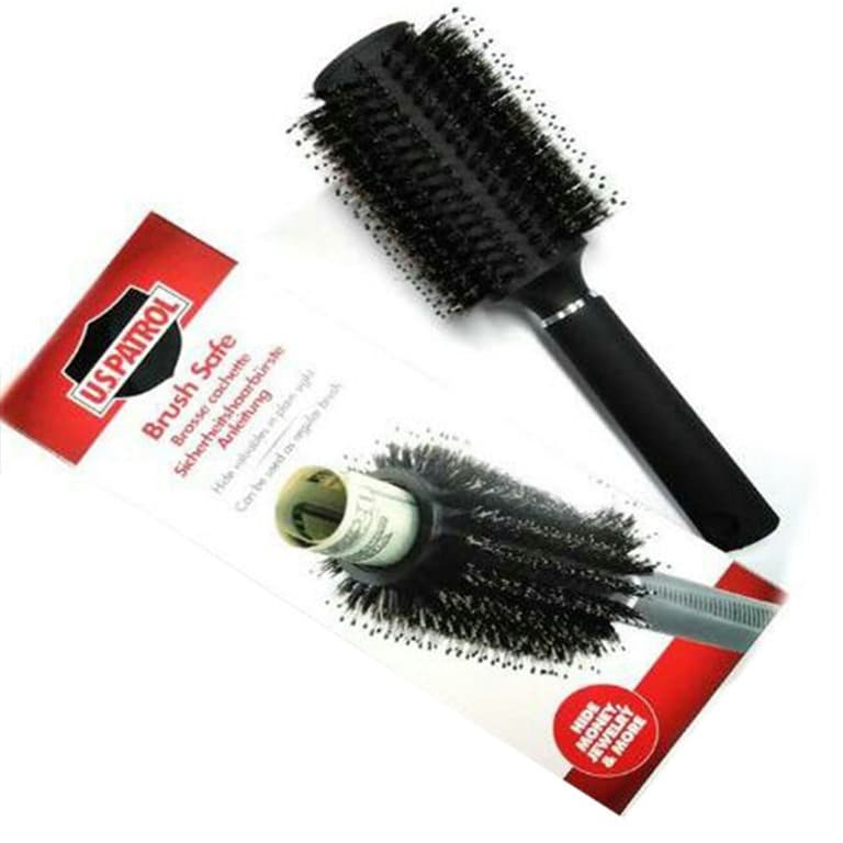 Large capacity comb storage box, roller comb storage box, plastic concealed portable storage container, boar bristle comb, medicine box