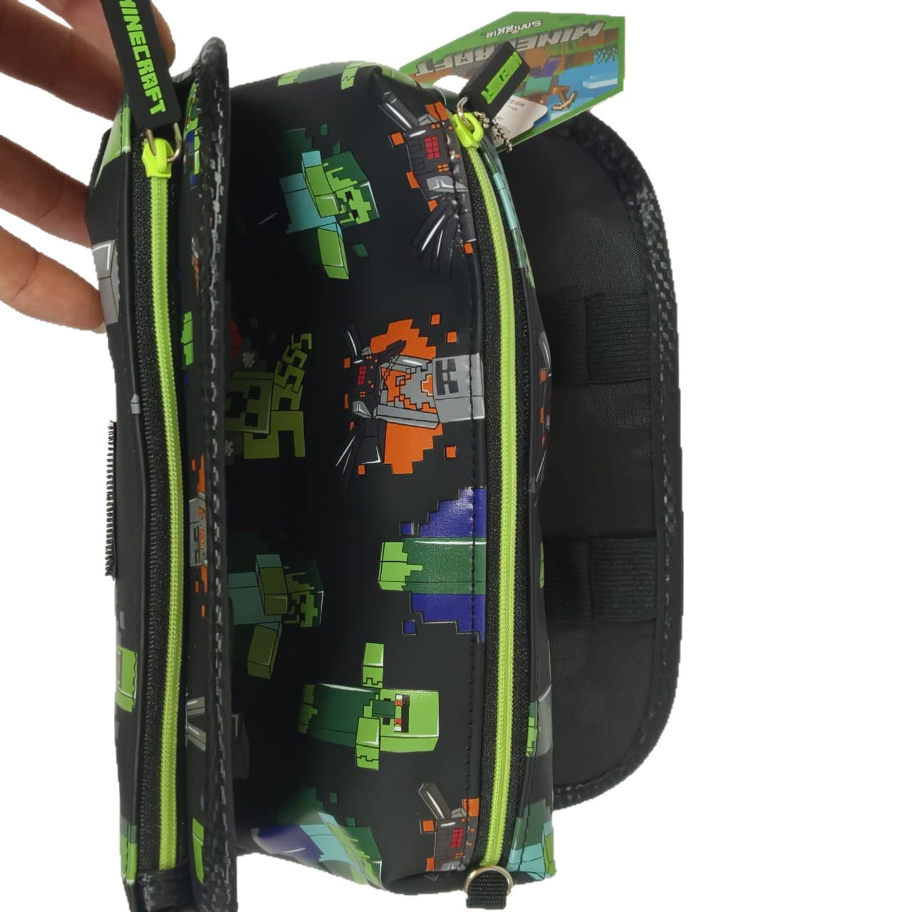 Australia Smiggle pencil case, large capacity cartoon pencil case for primary and secondary school students, Minecraft stationery for children