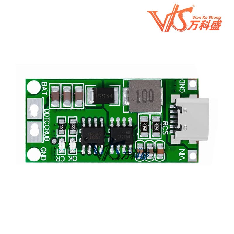 2S 3S 4S Type-C to 8.4v 12.6V 16.8v boost lithium battery module 1A 2A 4A