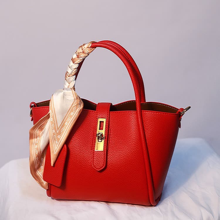 Wedding Bag 2023 New Bride Niche High-end Wedding Wedding Women's Large Capacity Portable Food Basket Red Bag