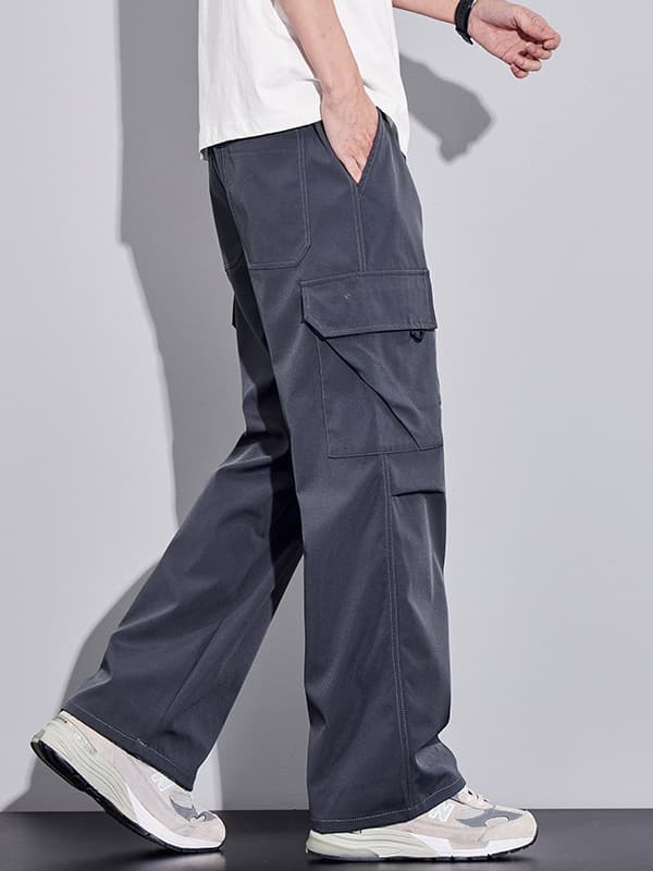 American Outdoor Tactical Pants for Men Spring/Summer New Fashion High-End Loose Fit Sports Hiking Casual Cargo Pants