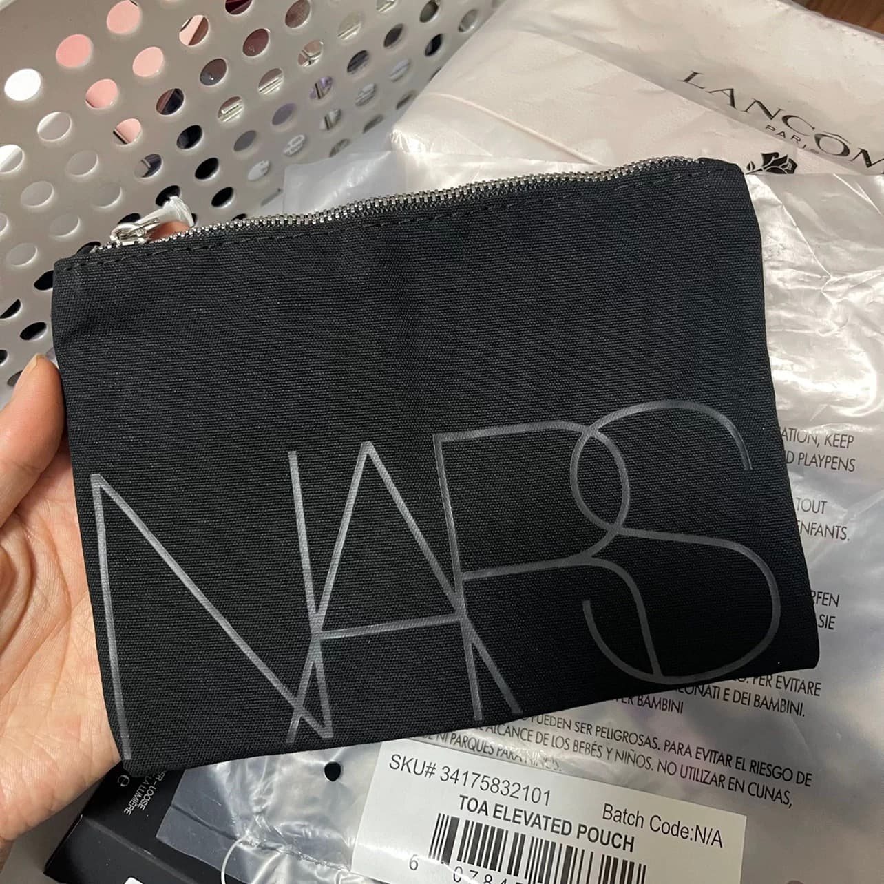 ◇ Original Product! Original Nars Square Bottle Foundation Puff, Super Soft Velvet Foundation Puff, Large Size