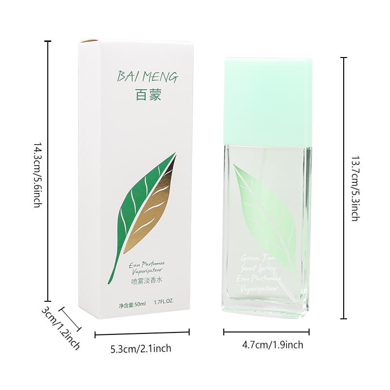 Green Tea Women's Perfume Long-Lasting Light Fragrance Fresh Elegant Natural National Export Fragrance