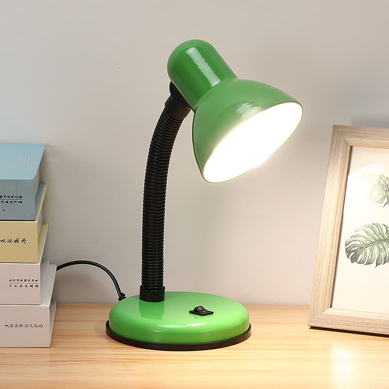 Led Replaceable Light Bulb Eye Protection Reading Desk Lamp Plug-In Student Dormitory Desk Learning Old-Fashioned Bedside Writing Lamp