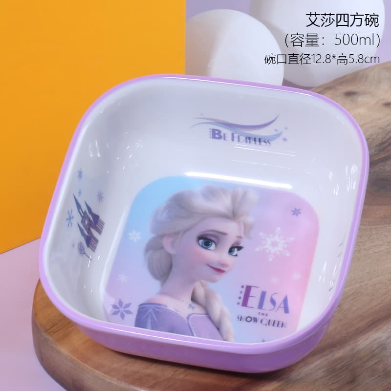 Disney Kids Tableware Set - Spoon, Fork, Plate, Soup Bowl, Frozen & Cars 2023 New