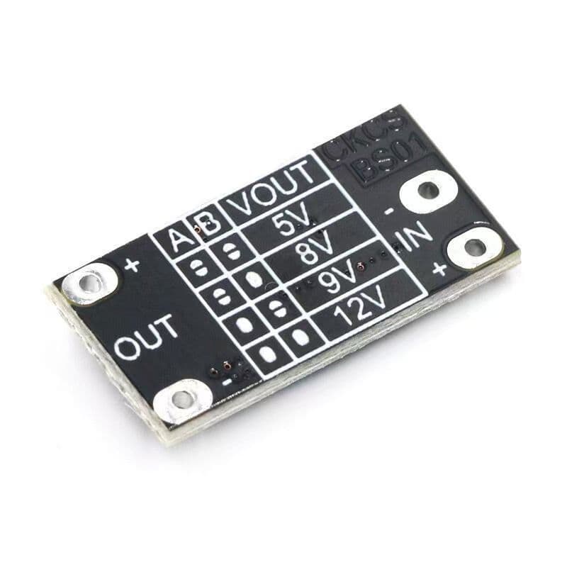 3.7V to 12V Mini DC-DC Boost Module Supports 5V/8V/9V/12V Output Lithium Battery Boost