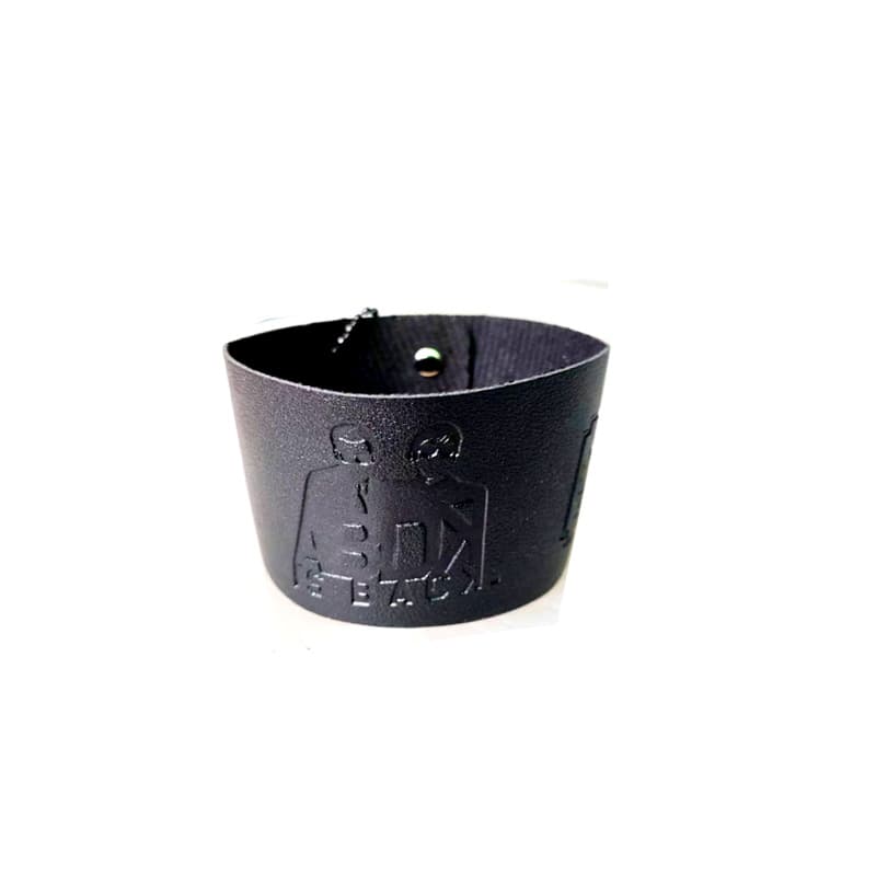 Camping Beer Cup Cover Stainless Steel Coffee Thickened Cup Cover Tea Cup Anti-slip Anti-scalding Protective Cover PU Leather Cup Cover
