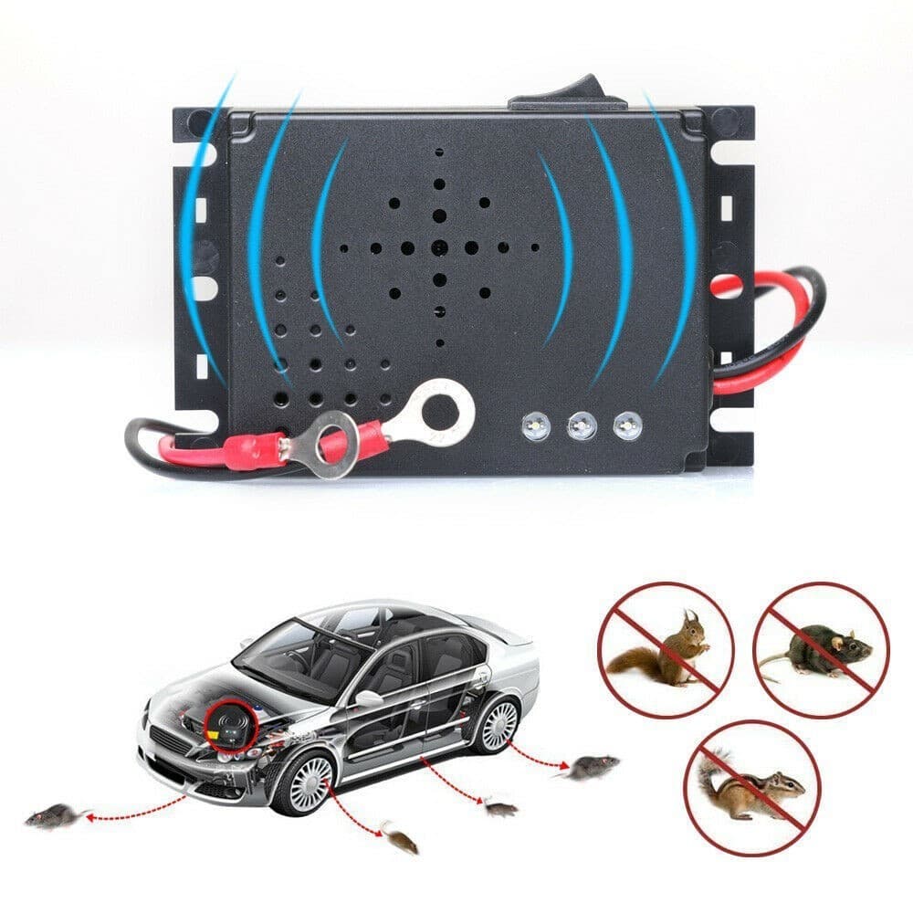 New Car-Mounted Ultrasonic Mouse Repeller Protects the Engine Compartment, Factory Modified