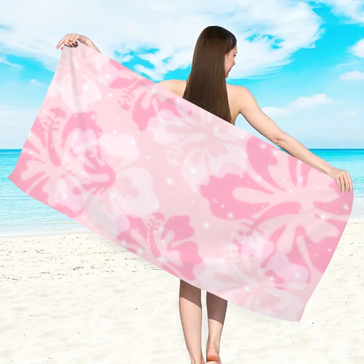 Microfiber beach towels for swimming, quick-drying and absorbent, Amazon Xiyin dropshipping, custom beach towels and bath towels