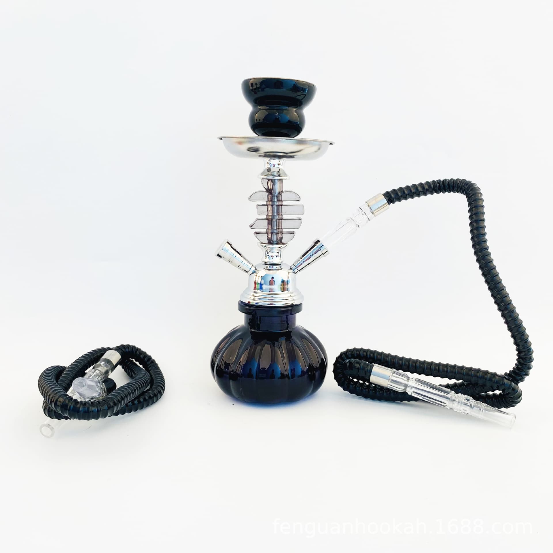 Arab manufacturer direct supply of smoking accessories, export source hookah, small double-tube complete set (shishahookah)