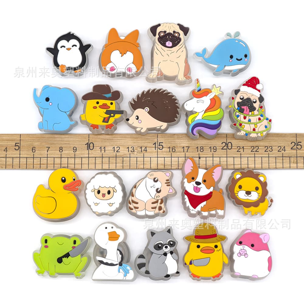 Cross-Border Cartoon Led Flashing Light Shoe Charms, Cute Garden Shoe Decorations, Personalized Shoe Lights, Shoe Buckle Accessories