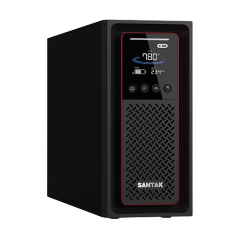 SANTAK Castle Tower UPS Uninterruptible Power Supply for Computer Room Equipment: Voltage Stabilizer, Power Failure Prevention, and Emergency Backup Power Supply (Wholesale)