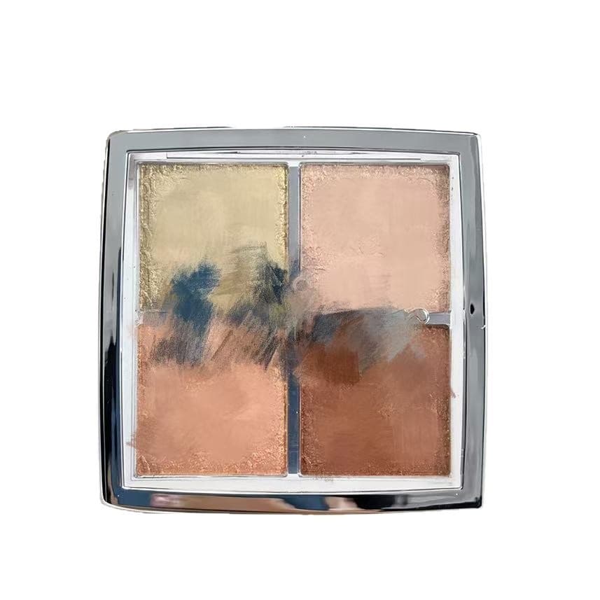 Cross-Border Foreign Trade Old Version 4-Color Highlighter and Contouring Palette 10g Full-Size Big Brand In-Stock Wholesale Exclusively 01 # 02 # 03