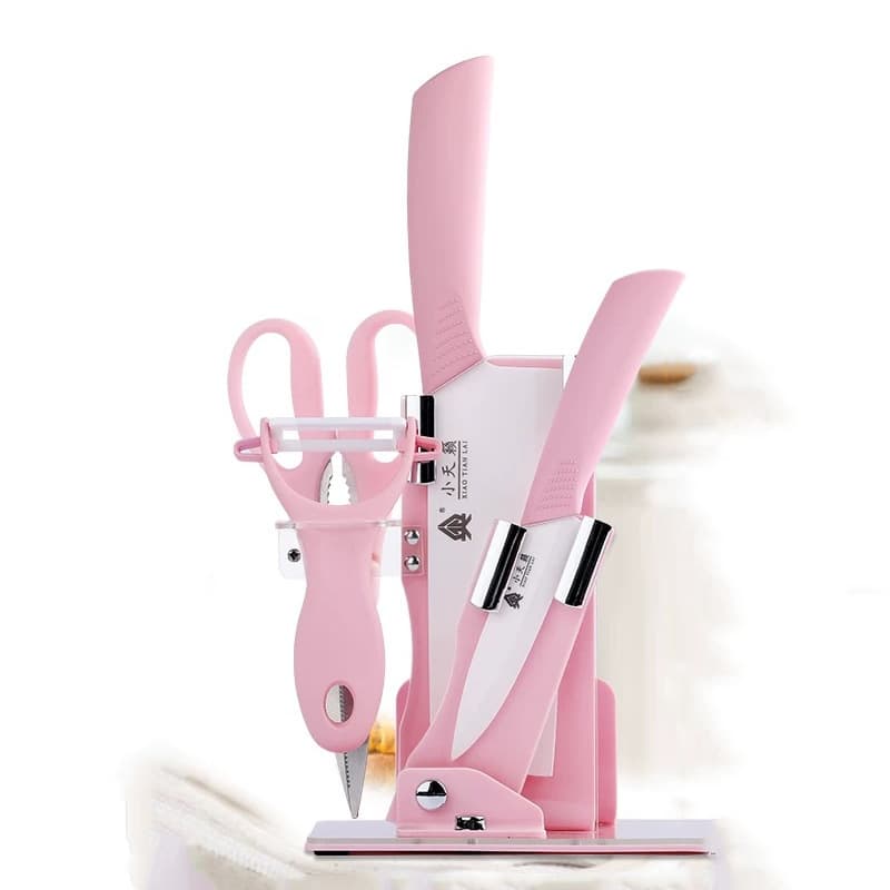 Factory Wholesale New Ceramic Knife Set Ceramic Chef Knife Cutting Board Fruit Knife Combo Set Drop Shipping