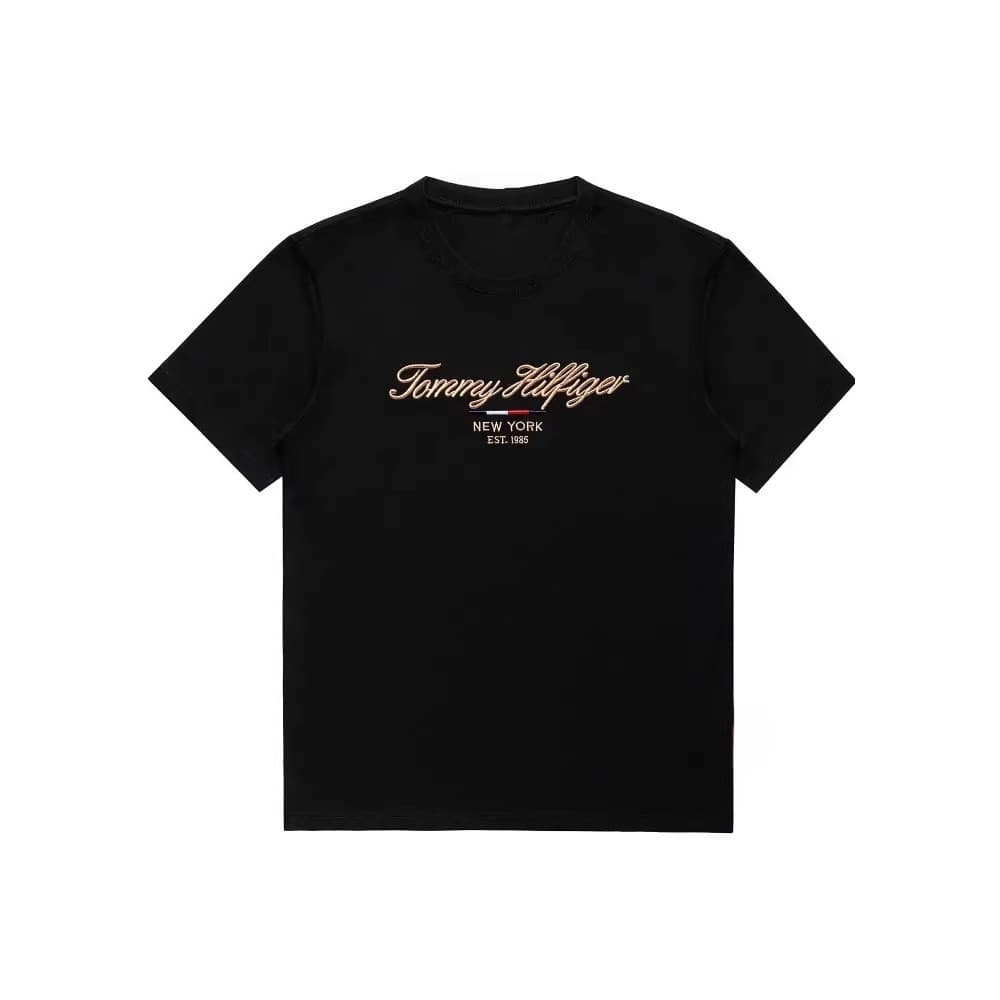 Skims unisex slim fit versatile fashion summer short-sleeved shirt with print, street style lettering, retro trendy brand, AliExpress.