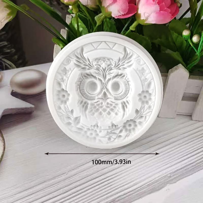 Owl Fondant Silicone Mold Cake Decoration Chocolate Gummy Baking Kitchen Tool