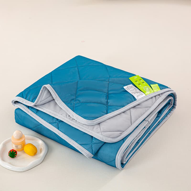 New Cool Silk Summer Cool Quilt Ice Cream Solid Color Summer Quilt Air Conditioning Quilt Core Summer Thin Quilt Live Foreign Trade Cross-border