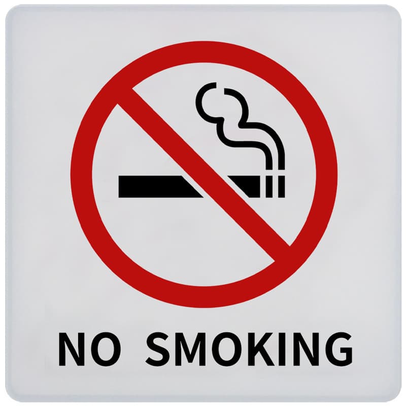 Acrylic Signboards for Direct Export, No-Smoking Signs, No-Touching Signs, No-Photographing Signs