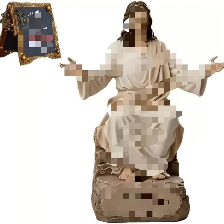 Cross-Border New European-Style Character Statue Ornaments, Home Atmosphere Decorations, Resin Crafts, Niche Items