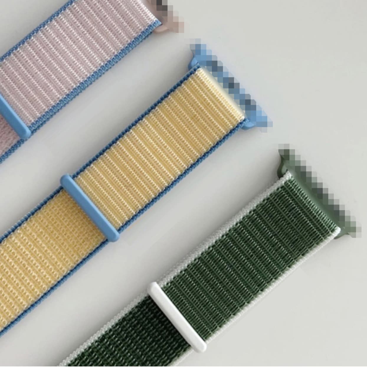 135 Nylon Loop Woven Watch Strap Suitable for Apple 7 Iwatch6/5/4/3SE Injection Molding Watch Strap