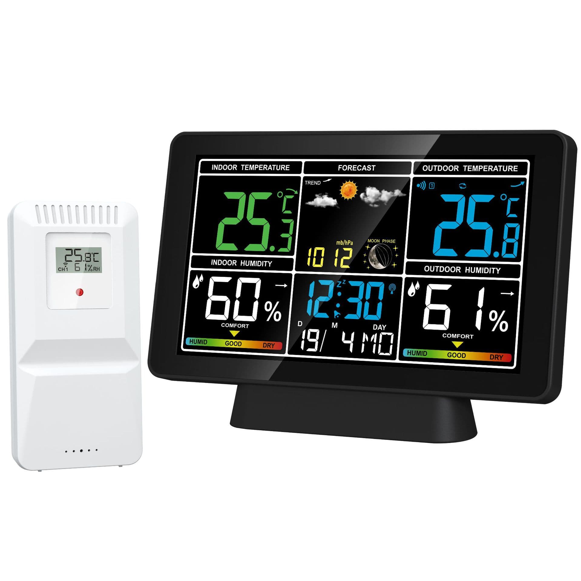 Outdoor sensors 5062, 5065, 5065WIFI, 5087, 5108, 5109; hygrometer transmitter.