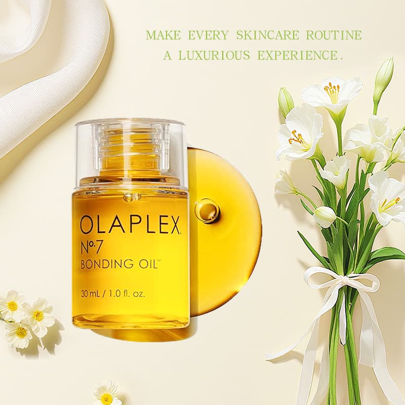 Cross-border Bestseller Olaplex No.7 Bonding Oil Hair Treatment, Improves Dryness, Frizz, Split Ends, Moisturizing Hair Oil Repair