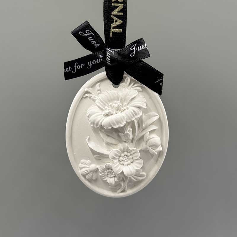 Custom Wardrobe Fragrance Hanging Plaster Aroma Diffuser Disc, Long-lasting Indoor Home Scent Stone, Gift for Car