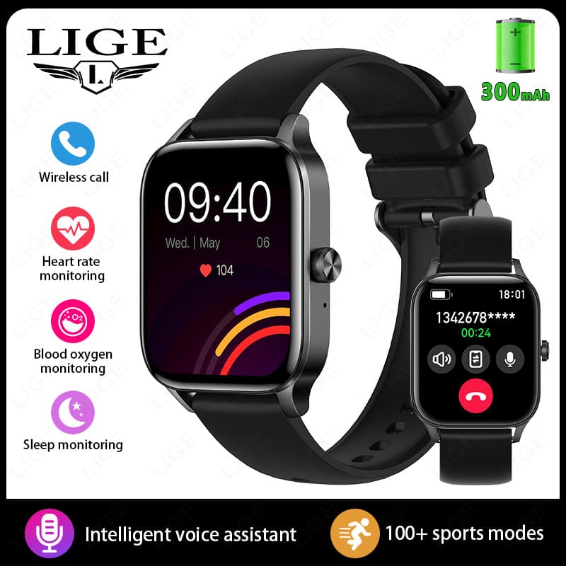Cross-border Special Bluetooth Call Health Monitoring Sports Watch Square Screen i126 Step Counting Message Reminder Watch Wholesale