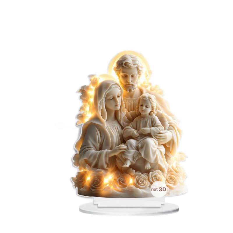 Madonna Acrylic Light-Up Decoration Home Desktop Ornament Holiday Gift New